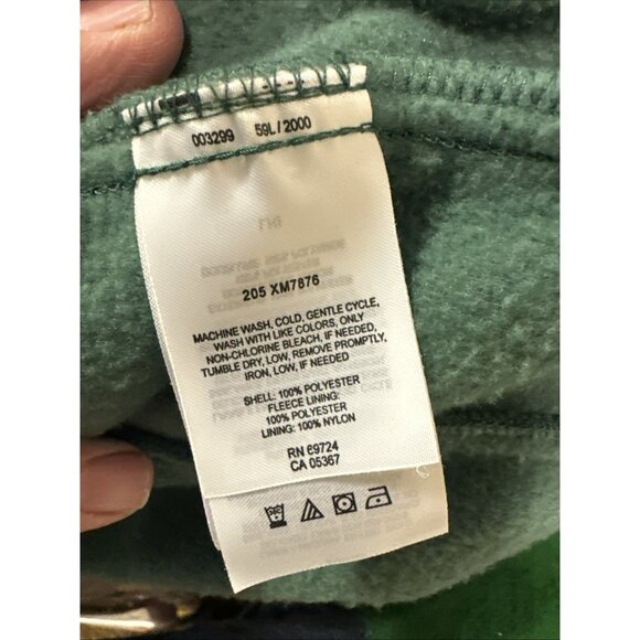 Columbia Oregan Ducks Full Zip Removable Inner Fleece Jacket Green Men’s Lg - Picture 16 of 16